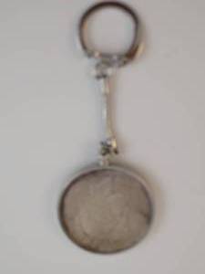 lot 107 image: 1922 Peace Dollar Key Chain