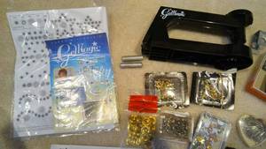 Crafting Supplies with Gemagic Punch Kit and Pinking Shears