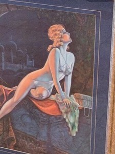 lot 14 image: Framed Print by Hesser