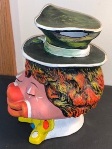 lot 84 image: Annette Little Vintage Clown Bank