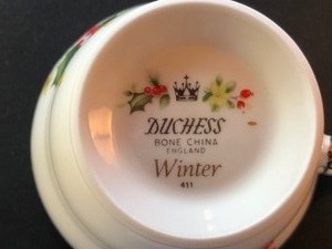 lot 108 image: Duchess Bone China- Cups & Saucers