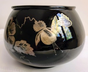 lot 131 image: Black Fenton Bowl
