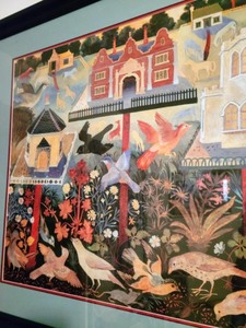 lot 149 image: Framed Colorful Print By Anna Pugh
