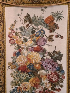 lot 150 image: Floral Wall Tapestry