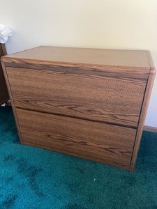 lot 69 image: Wood File Cabinet