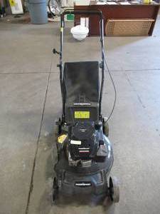 lot 18 image: Powersmart 21 in. 170 cc Gas 3-in-1 Walk Behind Push Mower DB8621PR