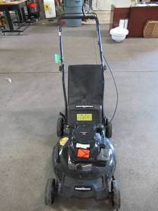 lot 26 image: Powersmart 21 in. 170 cc Gas 3-in-1 Walk Behind Push Mower DB8621PR