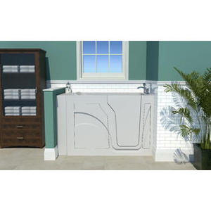 lot 226 image: Health Smart 52 x 30 x 40 White Health Smart Walk in Tub - Right Hand, WB-701-RIGHT.