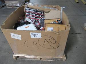 lot 228 image: WHOLESALE MIXED PALLET OF MISCELLANEOUS BUILDING MATERIALS AND MORE