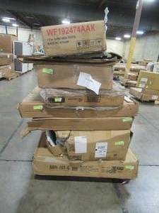 lot 110 image: WHOLESALE MIXED PALLET OF BED FRAMES