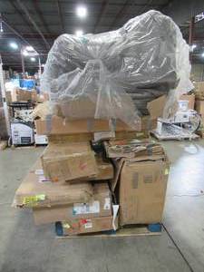 lot 116 image: WHOLESALE MIXED PALLET OF INDOOR LIVINGROOMBEDROOM FURNITURE