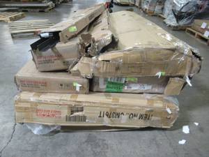 lot 119 image: WHOLESALE MIXED PALLET OF BED FRAMES