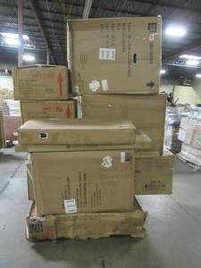lot 419 image: WHOLESALE MIXED PALLET OF INDOOR DINING AND LIVING FURNITURE