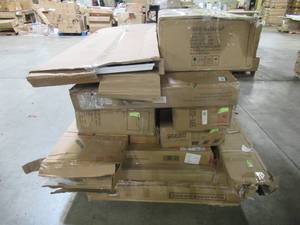 lot 433 image: WHOLESALE MIXED PALLET OF BED FRAMES