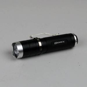 Dorcy MG-500 70 Lumen Aluminum Flashlight w TrueSpot Reflector System Black