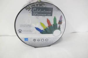 Celebrations Platinum LED Light String 9314550 150 Lights Multi-color (74.5 Ft)