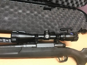 Savage Arms 243 Win Axis Bolt Action Rifle with Scope & Case