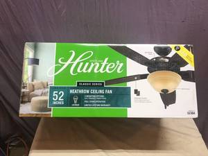 New Hunter 52 Heathrow Ceiling Fan