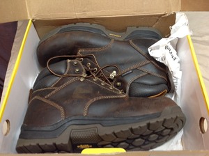 Size 14D Mens Waterproof  Composite Broad Toe Work Boot