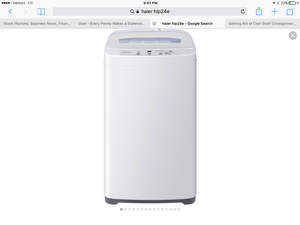 New Haier Top Load Washing Machine