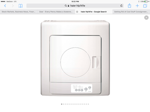 New Haier Electric Dryer HLP141E