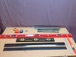 Straight Edges, Levels & Angle Iron