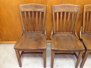 4 Solid Wood Chairs