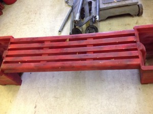 Planters & Bench