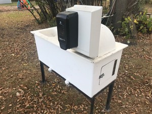 Self Contained Wash Station