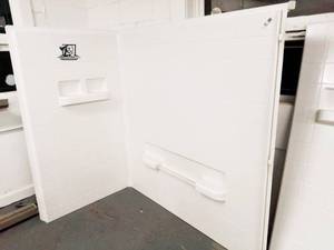 lot 213 image: Prefab Bathtub Surrounds