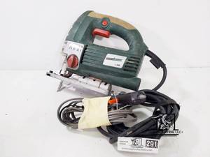 lot 291 image: Masteforce Orbital Jigsaw w Hot Glue Gun