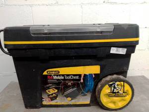 lot 206 image: Stanley ProMobile Tool Chest with Assorted Tools
