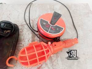 lot 226 image: Electric Drill  20 Reel Light  Gen Tech OBD IIEOB