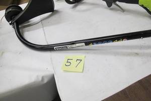 lot 57 image: Ryobi 25cc 2-Cycle Attachment Capable Full Crank Curved Shaft Gas String Trimmer