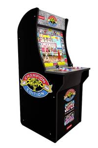 lot 22 image: Arcade1Up Street Fighter&nbspCabinet