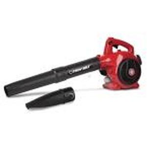 lot 92 image: Troy-Bilt 200 MPH 430 CFM 2-Cycle 25cc Gas Handheld Leaf Blower