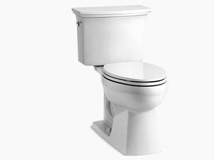 lot 163 image: Kohler Lintelle Comfort Height Toilet Kit