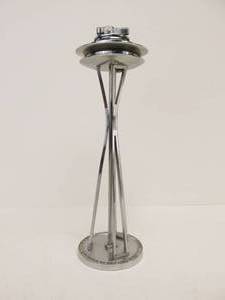 lot 10 image: Mid Century 1960s Chrome Space Needle Table Lighter