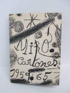 lot 25 image: Original 1965 JOAN MIRO Artist Folio - Cartones 