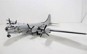 lot 48 image: Very Cool Vintage Large Lucky Leven Bomber Plane