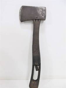 lot 63 image: Vintage MARBLES Steel Hatchet
