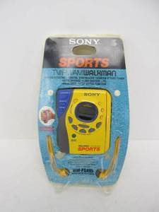 lot 96 image: Vintage 80s SONY Sports Walkman - Complete wPackaging