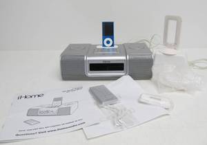 lot 91 image: Working iHome Stereo System wiPod 