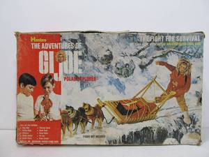 lot 59 image: Vintage 1960s GI JOE Polar Explorer Playset wOriginal Box & Figure