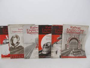 lot 189 image: Lot of 6 1930s Railroad Magazines