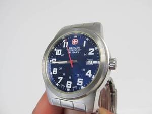 lot 230 image: WENGER Swiss Military Mens Watch
