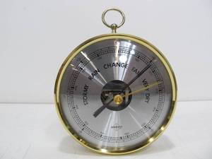 lot 268 image: Vintage Brass SWIFT Baromometer