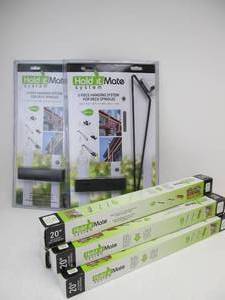 lot 179 image: Group of Brand New Plant etc Hanger Systems for Deck Spindles