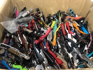 lot 335 image: MASSIVE Lot of Assorted Corkscrews - 68lbs