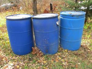 55 Gallon Drums